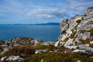 A typical Irish view at the atlantic ocean